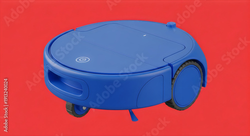 Wallpaper Mural Modern robot vacuum cleaner with advanced navigation system and sleek design Torontodigital.ca