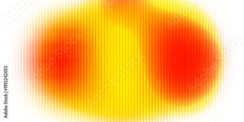 Ripple glass texture background, vertical ribbed gradient, soft blurred center. Modern abstract distortion surface, vector illustration