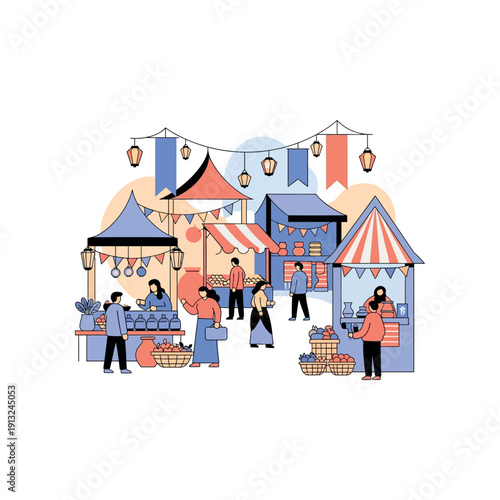 Complex server cabinet illustration showing multiple interconnected components and wiring in a technical diagram view