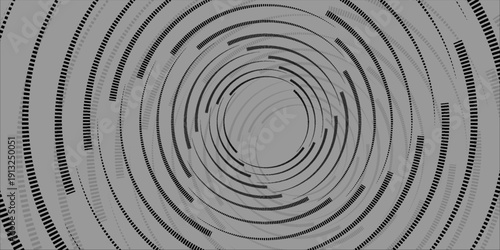 abstract sketch in monochrome colors