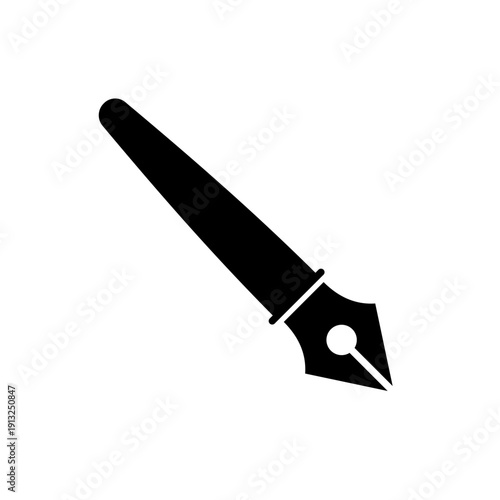 Fountain pen - vector icon