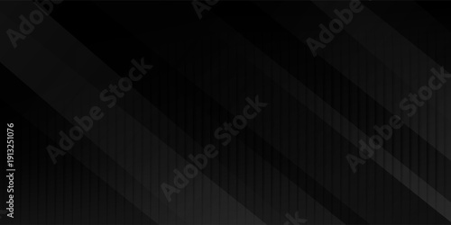 abstract black and silver are light gray with white the gradient metal texture soft lines tech diagonal background black dark sleek clean modern  vector 10.
