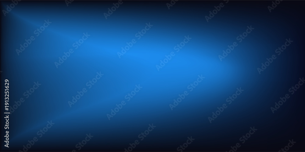 Fototapeta premium Abstract blue-black gradient background