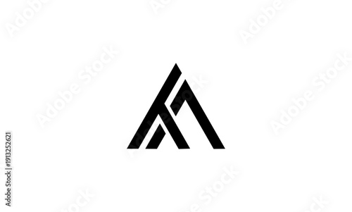 TA initial letter logo or TA monogram logo
