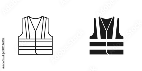 High-visibility reflective safety vest featuring adjustable straps and multiple pockets, designed for workplace safety and visibility in professional environments.