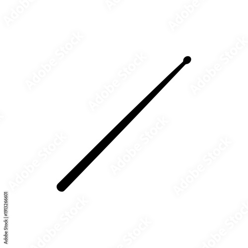 A simple black diagonal line on a white background