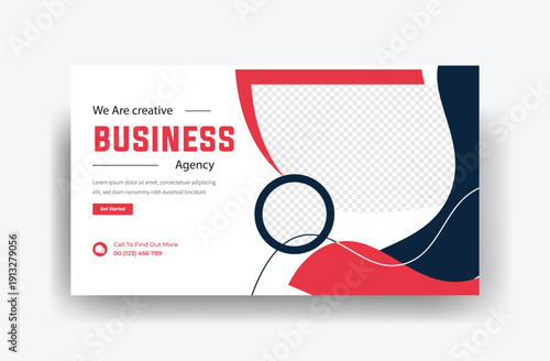 corporate business thumbnail design, Startup Promotion YouTube Thumbnail Design