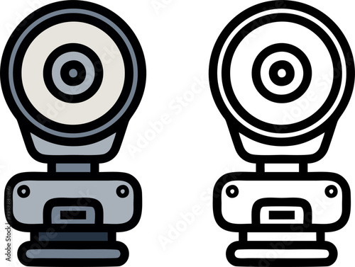 Web Camera Webcam Device Vector
