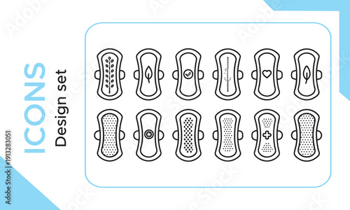 Cotton Pad Background: Over 5,422 Royalty-Free Licensable Stock Illustrations & Drawings, sanitary pad set icons, Sanitary Pad Icon Set Stock Illustrations.
 Sanitary Pad Icon Set Stock Illustrations,