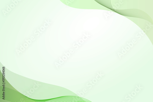 Light green curve template