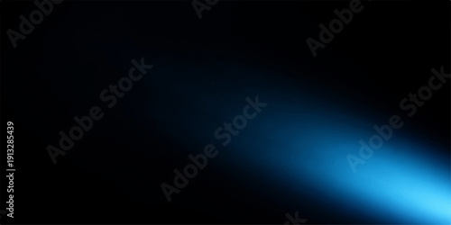 A dark digital art background features a blue light motion effect and glowing energy rays transitioning across a black texture to create a dynamic abstract wallpaper illustration