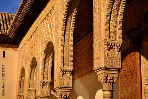 Alhambra palace in Granada, Andalusia, Spain
