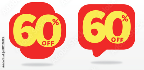 60% buy, retail, sale, positive, off, percent, banner, template, price, value, store, good, cheap. Tag, sign, product, company, offer, poster, icon