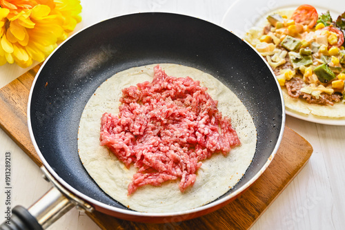 トルティーヤ作り