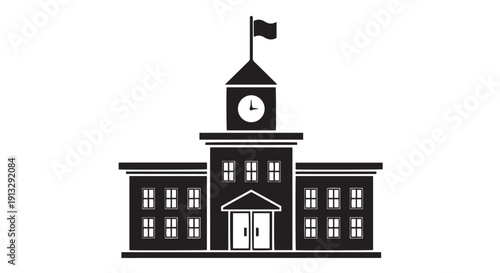 Silhouette of a lone hiker reaching the summit of a mountain at sunrise, symbolizing achievement and adventure.