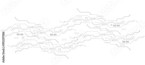 Technology digital circuit board background. Technology black circuit diagram