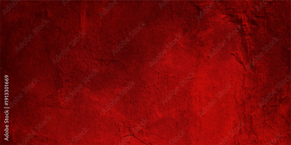 Fototapeta premium A dark and aged red grunge wall texture with a vintage paper pattern and dirty antique surface creates a textured dark brown backdrop design