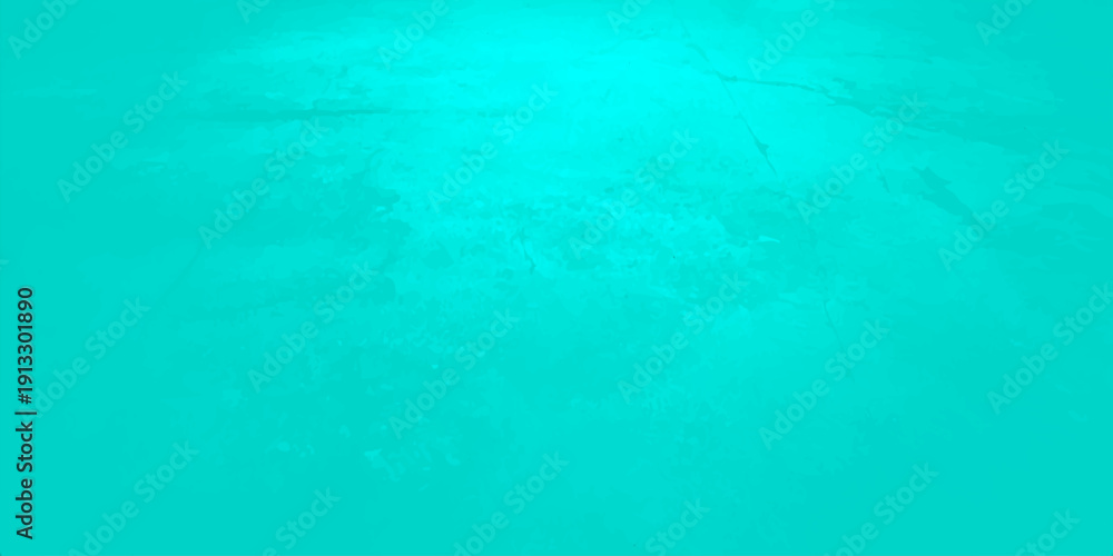 Obraz premium Abstract blue watercolor background with a clear liquid texture of turquoise ocean waves reflecting summer light on a wet paper surface