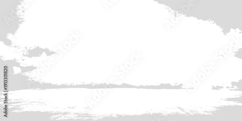 An abstract black ink splatter design creates a grungy vintage frame with a rough paper texture and a silhouette tree element on a dirty vector landscape background