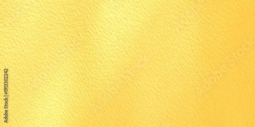 A vintage yellow leather and rough paper texture background features a grunge patterned surface with an old weathered textile material design