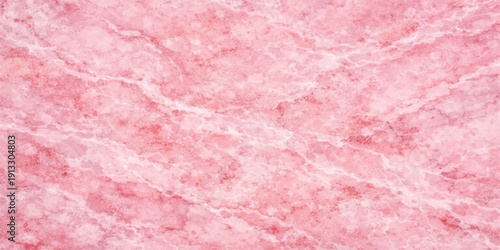 A fresh slice of raw red beef steak with white fat texture is isolated on a pink paper texture background for a close-up meal dinner concept