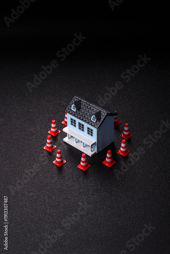 Arrest or confiscation of real estate by court order for tax evasion. Real estate arrest