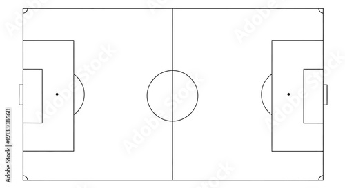 The soccer field diagram illustrates the boundaries.