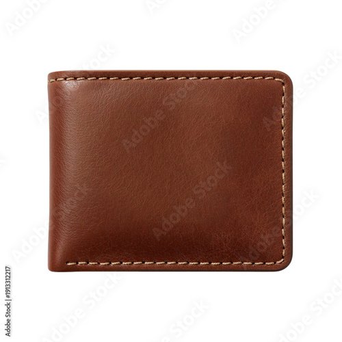 Brown Leather Wallet Placed on a Flat Surface in a Well-Lit Room During Daytime