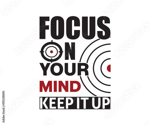 motivation t shirt editable illustration