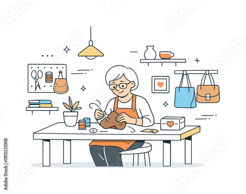 Retirement Craft Bliss. Small business ownership after retiremen