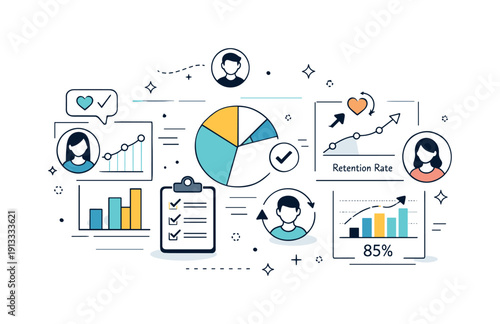 Customer Engagement Analytics. Customer retention strategies thr