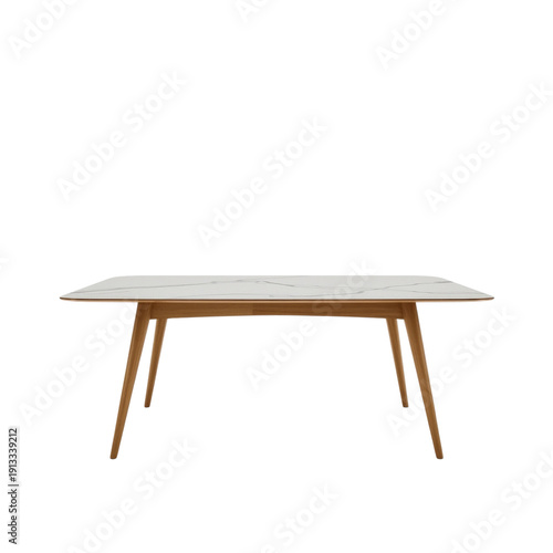 Colorful Table With Floral Design in a Simple Living Space for Gatherings and...