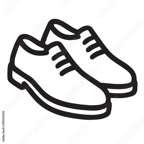 vector illustration of a shoe