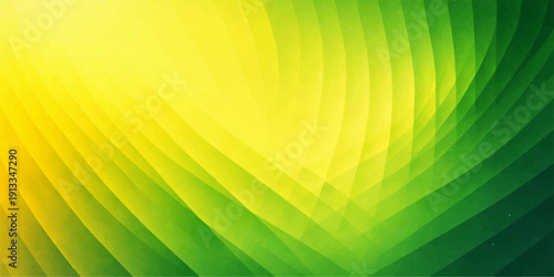 Abstract green and colorful background design featuring vibrant light waves and motion lines with a bright rainbow pattern texture for a modern art wallpaper