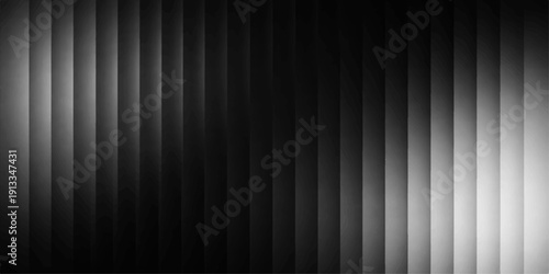 A dark industrial wallpaper featuring a textured black and gray metallic pattern with vertical striped lines on an abstract steel backdrop