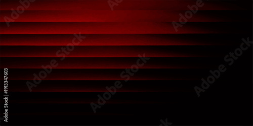 An abstract red background features a dark striped pattern with elegant silk lines and a metallic texture for a modern vector wallpaper design
