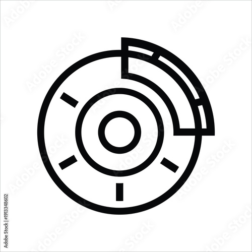 Automobile Icon Set Modern Car Line Icons Collection for UI App, We,b and Automotive Branding