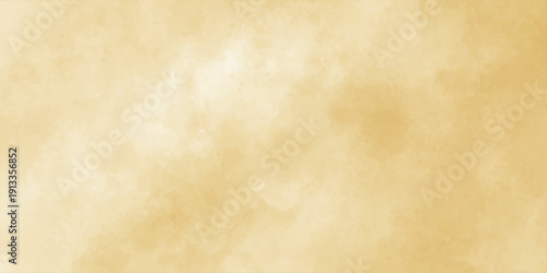 abstract light brown watercolor texture background on white paper with vintage parchment effect and mottled design