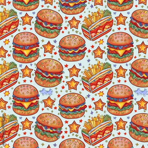 Fast food Pattern