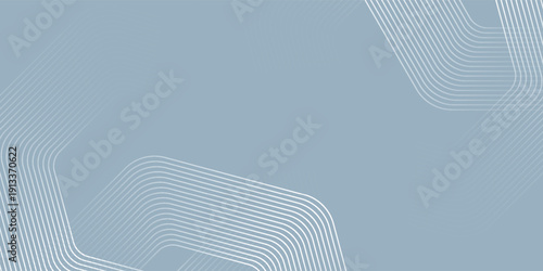 Abstract hexagon lines on gray background. Geometric stripe line art design modern vector eps10
