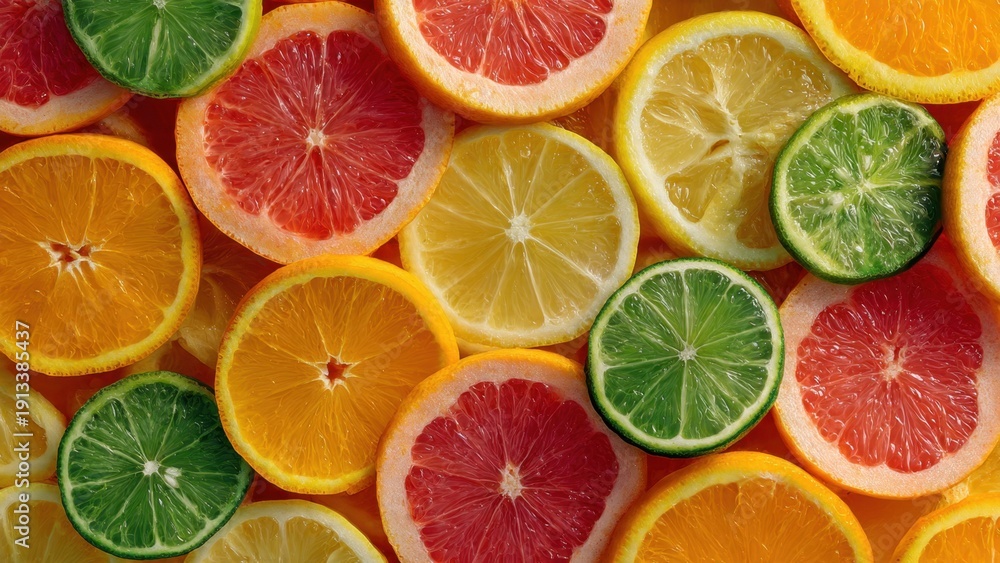 Fototapeta premium Citrus Fruit Slices