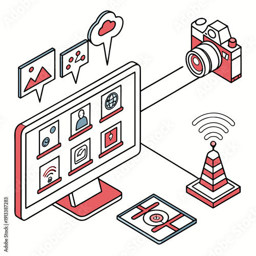 Modern technology for digital content creation and sharing online