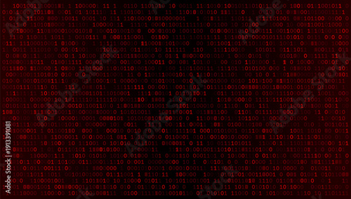 Crimson Binary Abyss - Digital Code Vortex Unleashed