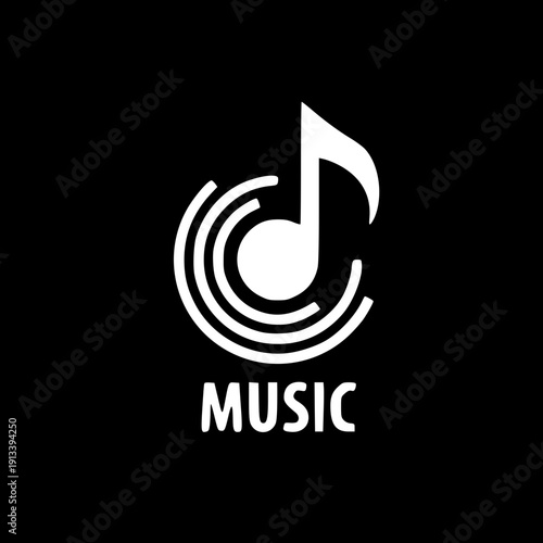 Modern audio signal equalizer symbol, monochrome black stacked bars in multiple heights, clean minimal vector design.