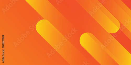 Modern abstract orange banner background. Dynamic shapes composition. vector technology geometric eps10