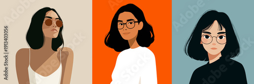 three women characters