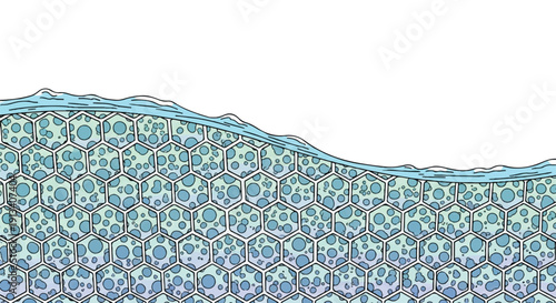 Biomimicry Scale Pattern: Luxurious Abstract Texture for Premium Branding and Packaging Design.