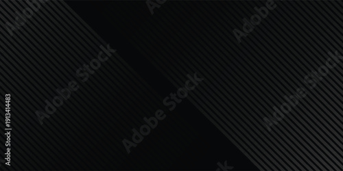 Dark abstract background, black background with grey lines, texture with diagonal lines. vector pattern texture eps10