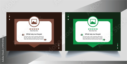 exclusive buyer Review design Sample