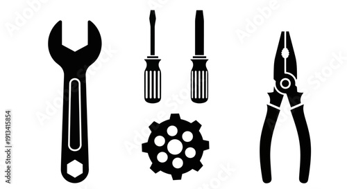 Essential Hand Tools Collection for Repair and Maintenance Tasks.